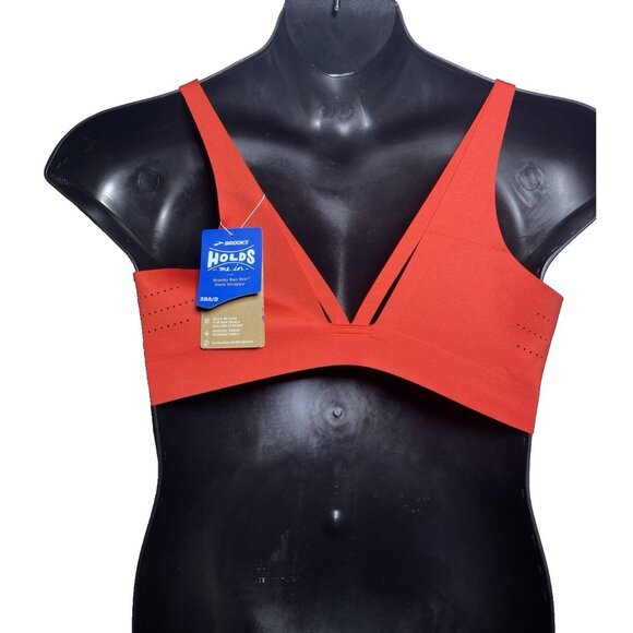 Brooks 38 A/B Dare Strappy Run Jamberry Chafe Free Sports Bra - Picture 10 of 11